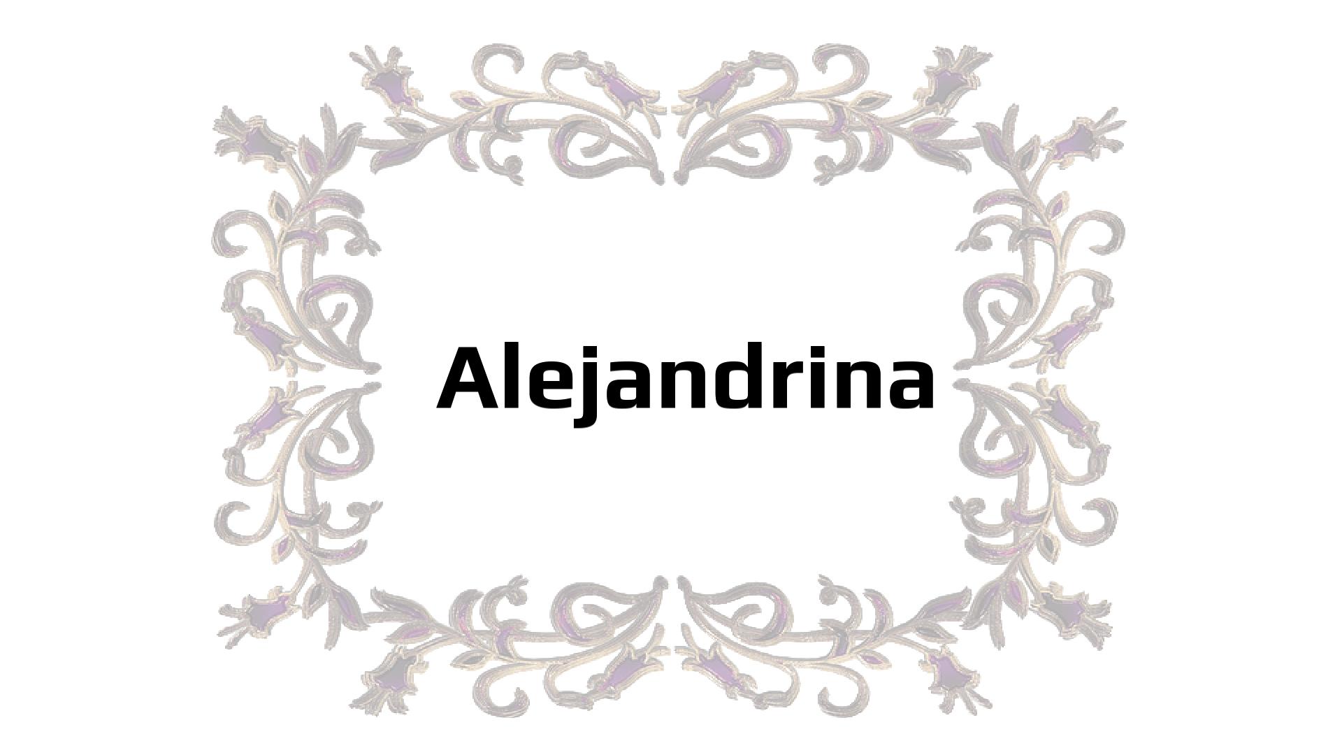 Nombres que significan Directa