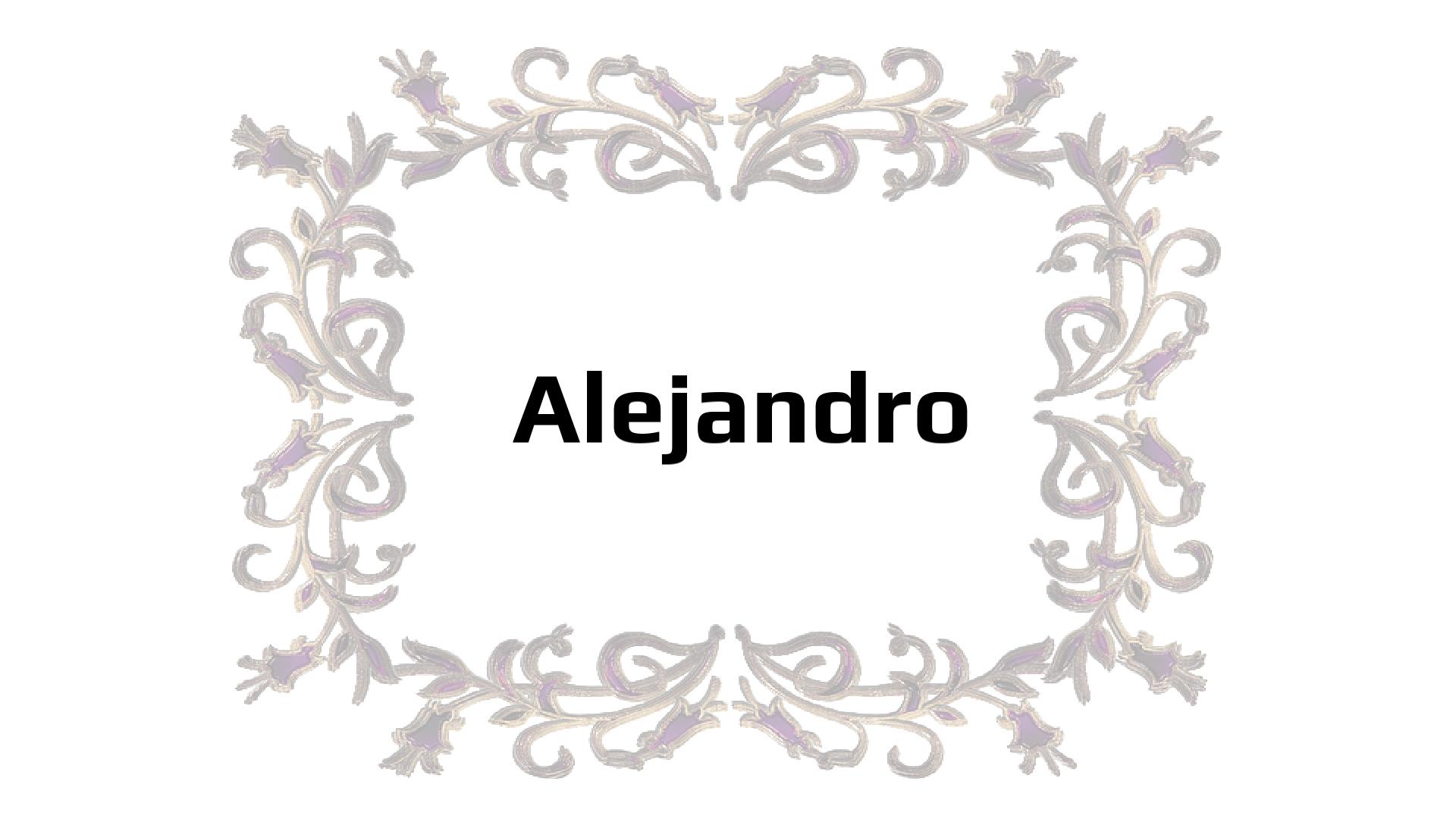 Nombres que significan Alguien