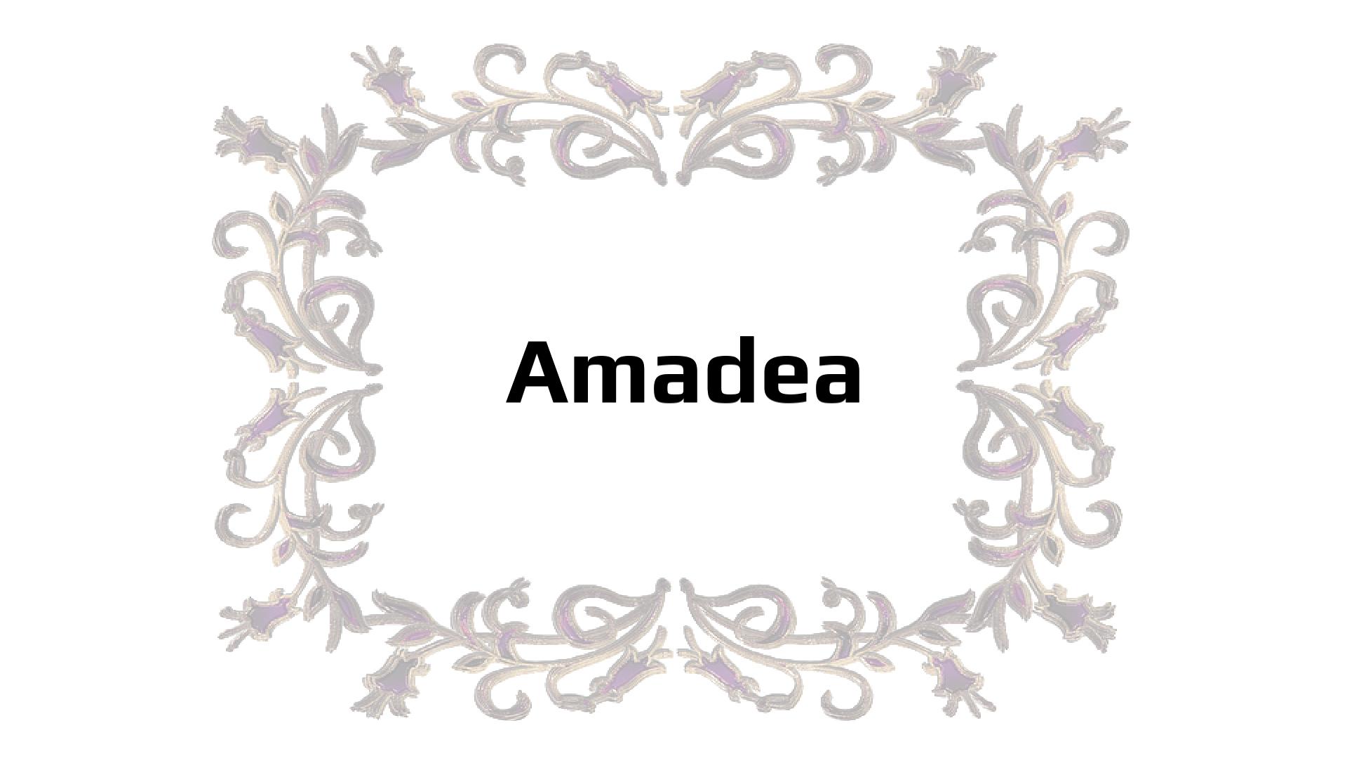 Nombres que significan Amadeo
