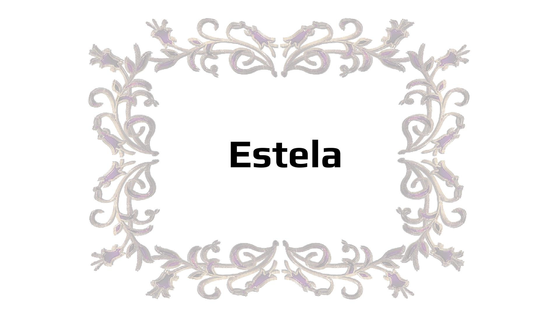 Nombres que significan Estrella