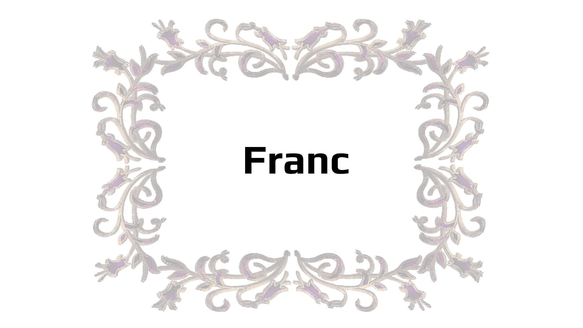 Nombres que significan Francia
