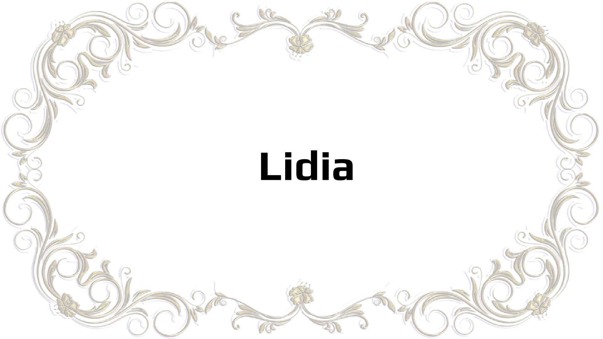 Nombres que significan Detallista