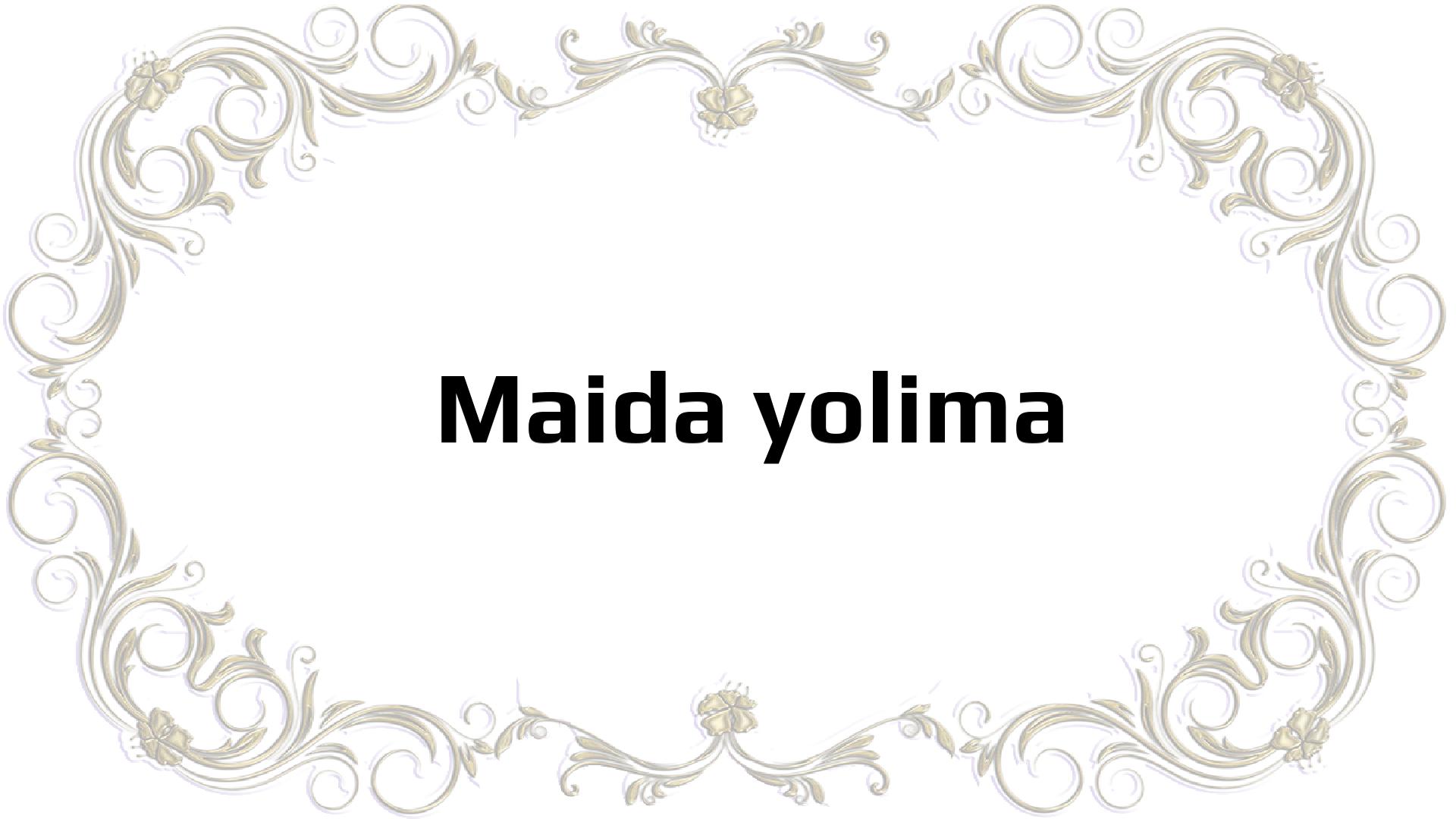 Nombres que significan Yolima